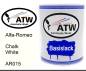 Preview: Alfa-Romeo, Chalk White, AR015: 1L Lackdose, von ATW Autoteile West.